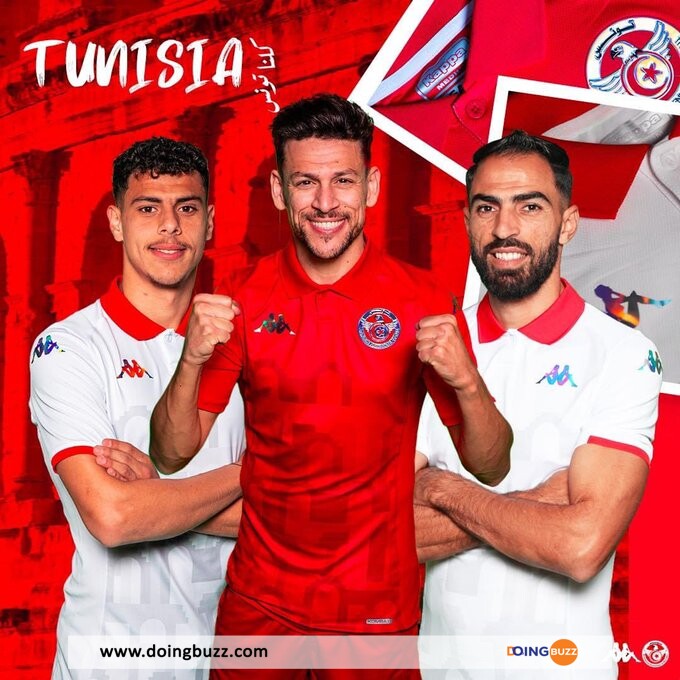 Can 2023 : Kappa A Dévoilé Les Tuniques De La Sélection Tunisienne (Photos)