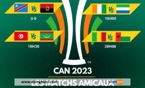 Can 2023 : Découvrez Tous Les Matchs Amicaux Avant La Coupe !