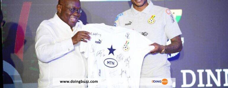 Can 2023 : Le Président Nana Akufo-Addo A Rendu Visite Aux Black Stars !