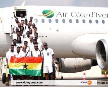 Can 2023 : Les Black Stars Du Ghana Sont Arrivés À Abidjan Dans Cette Tenue ! (Vidéo)