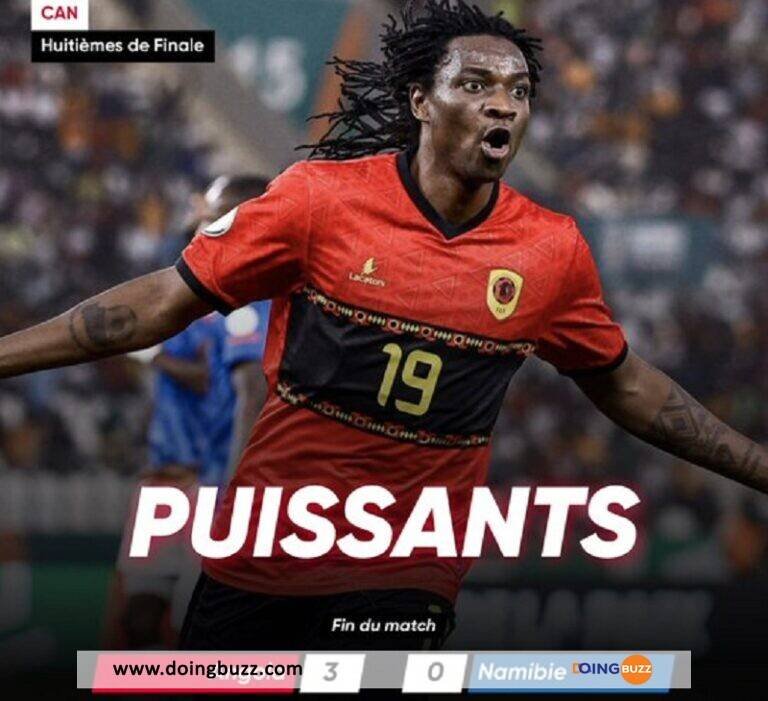 CAN 2023 : l&rsquo;Angola crucifie la Namibie et se qualifie pour les quarts !