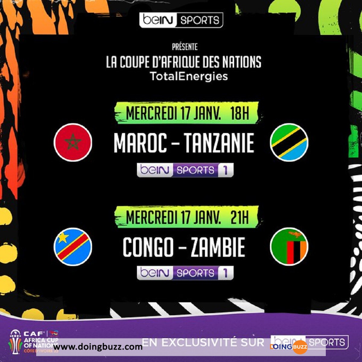 Can 2023 (Rd Congo-Zambie) : À Quelle Heure Et Sur Quelle Chaine Suivre Le Match ?
