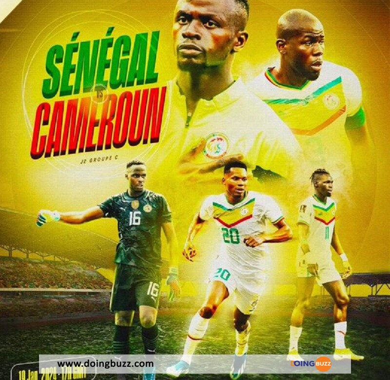 Can 2023 (Sénégal - Cameroun) : La Chaine De Diffusion Et L'Heure Du Match !