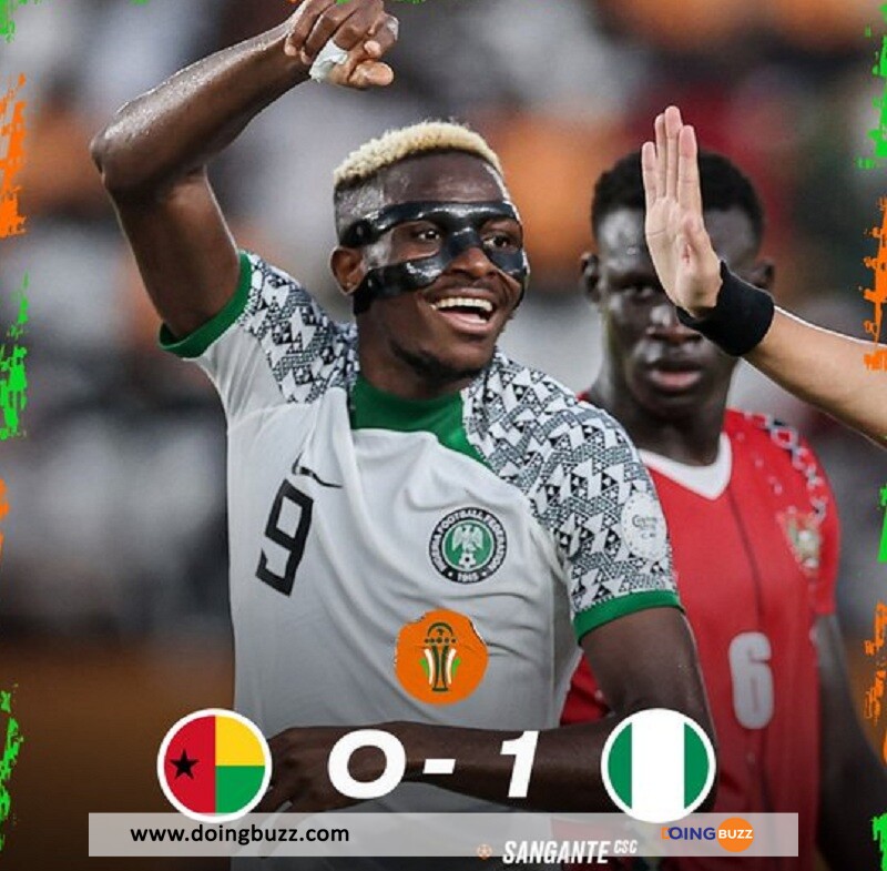 Can 2023 : Le Nigeria Se Qualifie En 1/8 De Finale Grace À Ce But De Sanganté ! (Vidéo)