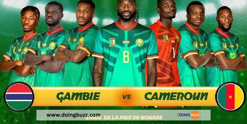 Can 2023 (Gambie - Cameroun) : Le Lieu Et La Chaîne De Diffusion Du Match !