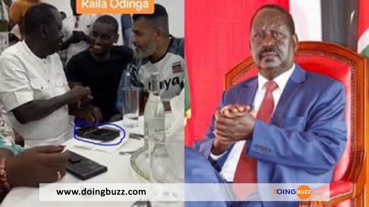 Kenya : Le Téléphone De Raila Odinga, Chef De L'Opposition, Devient Viral (Video)