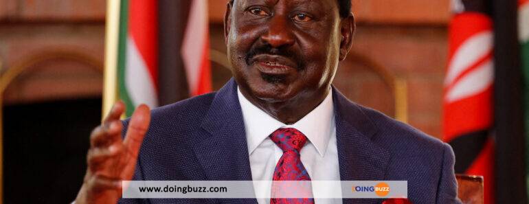 Raila Odinga : Le Téléphone Du Chef De L&Rsquo;Opposition Kényane Fait Le Buzz (Vidéo)
