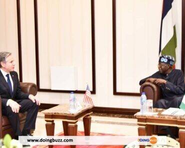 Rencontre Diplomatique Entre Le Président Nigérian Bola Tinubu Et Le Secrétaire D&Rsquo;État Américain Antony Blinken