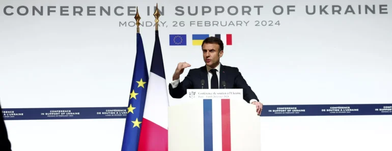 Macron Cash Sur La Situation En Ukraine : « Rien Ne Peut Être Exclu »