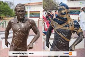 Tollé Contre Dani Alves : Les Habitants De Bahia Exigent Le Retrait De Sa Statue