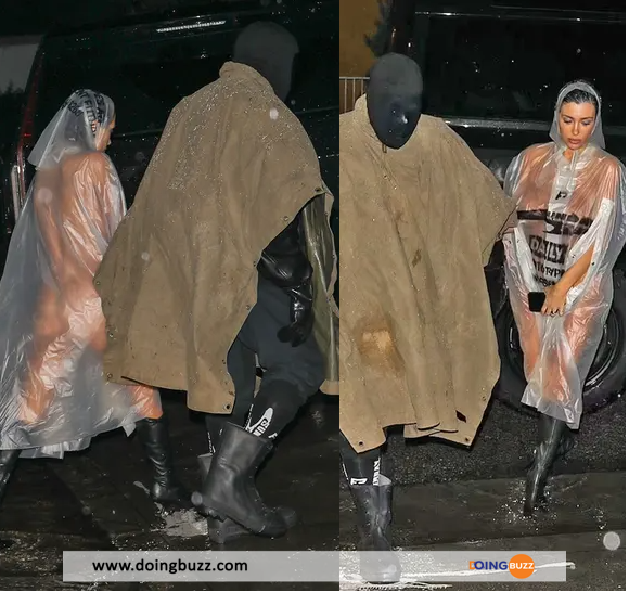 Bianca Censori : La femme de Kanye West complètement nue sous un imperméable (photos)