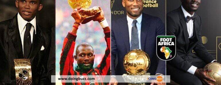 Les Légendes du Football Africain : Découvrez la Liste Complète des Lauréats du Ballon d’Or Africain
