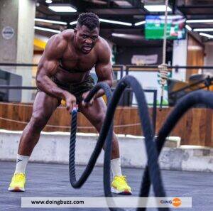 Francis Ngannou : Séance D&Rsquo;Entraînement Monstrueuse Avant Le Combat Contre Anthony Joshua (Video)