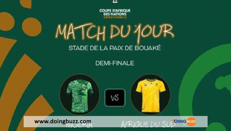 Can 2023 (Nigeria - Afrique Du Sud) : L'Heure Du Match De Demi-Finale !