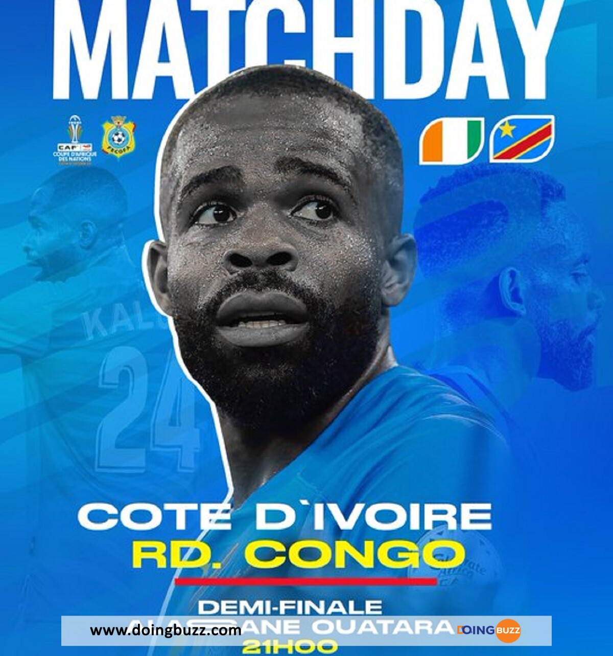 CAN 2023 (Côte d'Ivoire - RDC) : le match se jouera oû et à quelle heure ?