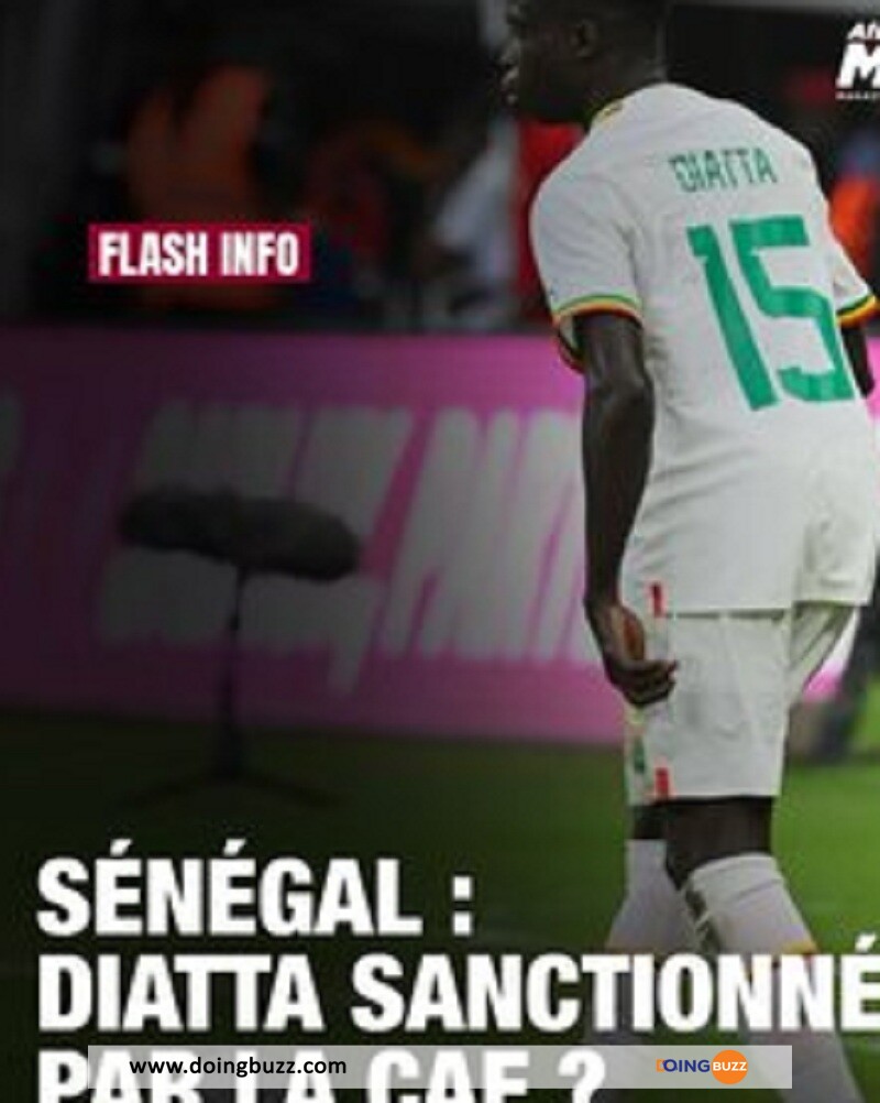 Krépin Diatta : La Caf Aurait Affligé Une Sanction Au Joueur Sénégalais ?