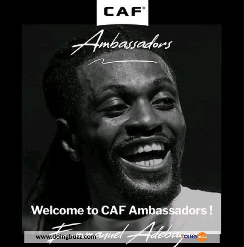 L’attaquant Togolais Emmanuel Adebayor Nommé À Ce Poste À La Caf !