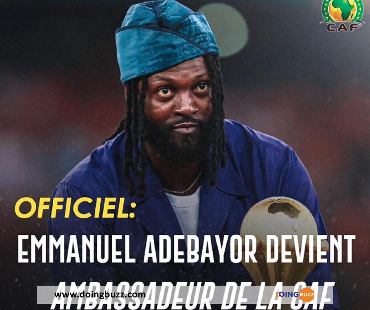 L’attaquant Togolais Emmanuel Adebayor Nommé À Ce Poste À La Caf !