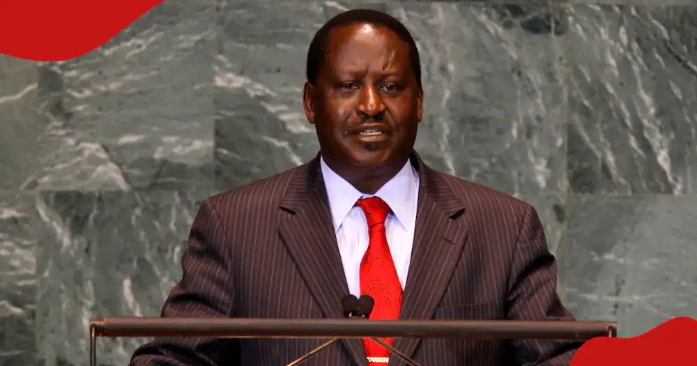 Raila Odinga Annonce Sa Candidature À La Présidence De La Commission De L'Union Africaine