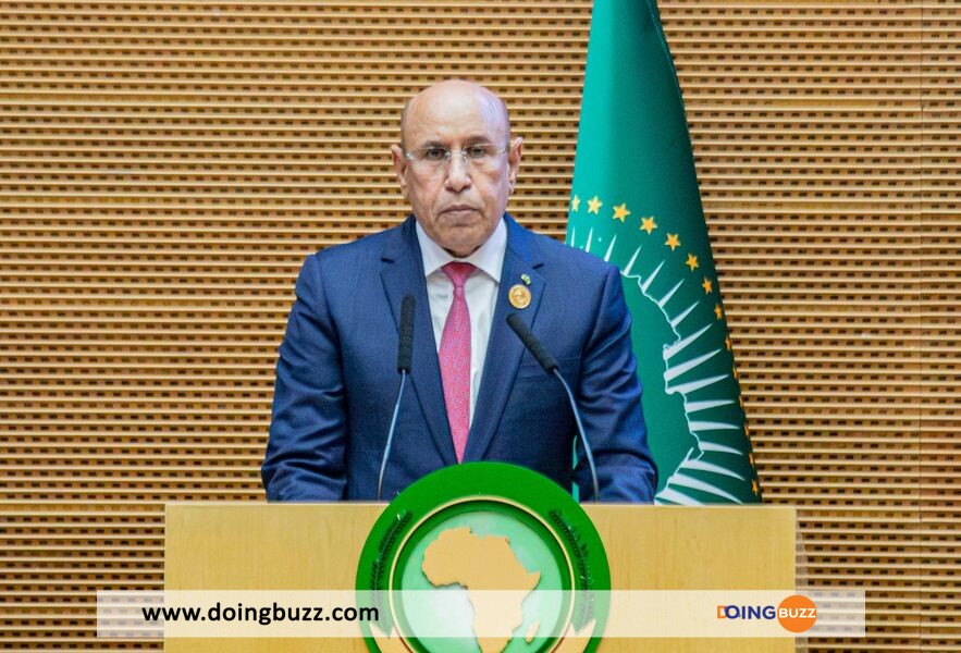 Mohamed Ould Cheikh Ghazouani, Prend La Présidence De L'Union Africaine