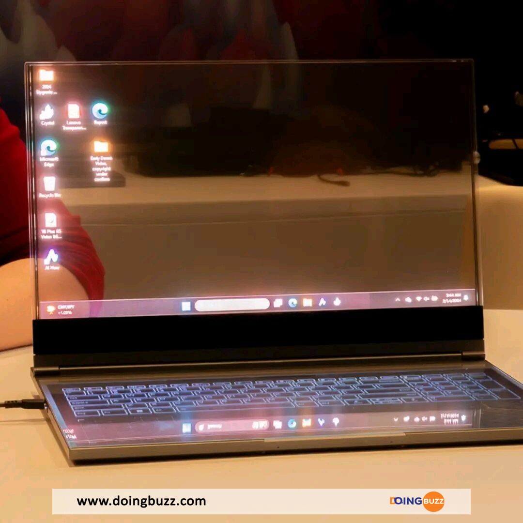 Laptop Ecran Transparent Doingbuzz