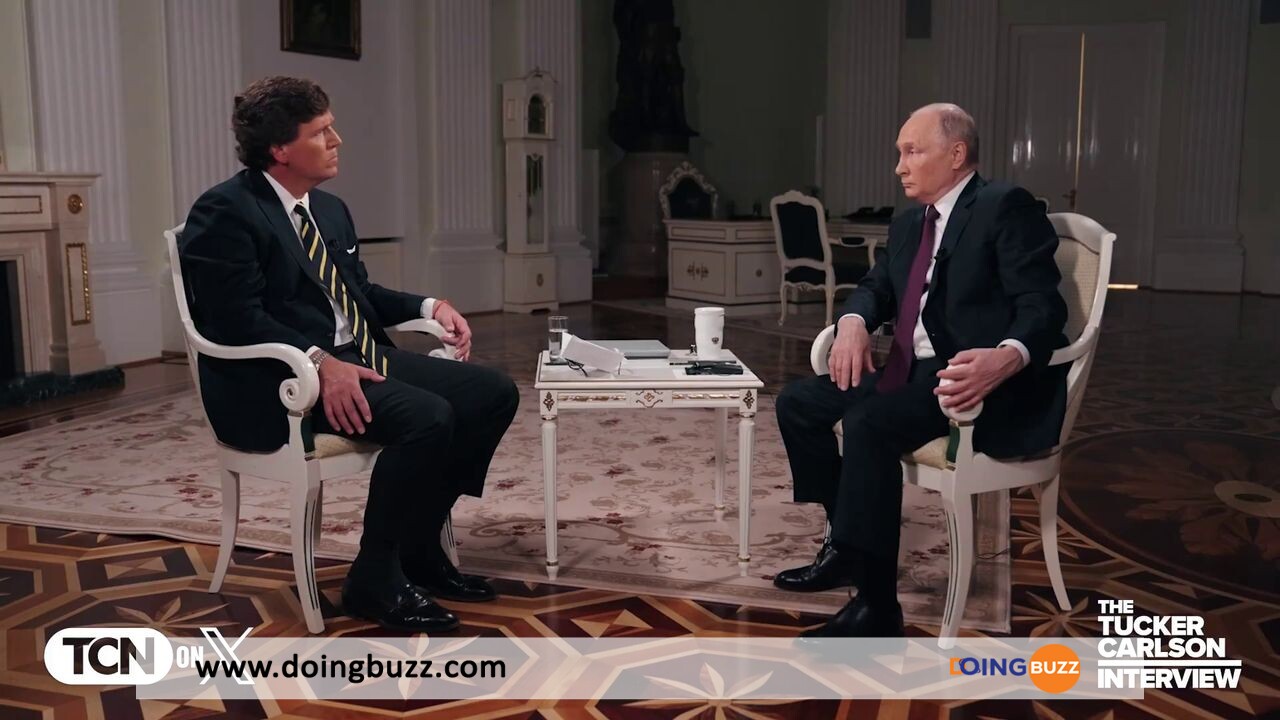Tucker Carlson Et Vladimir Poutine Au Kremlin 0F7B0C
