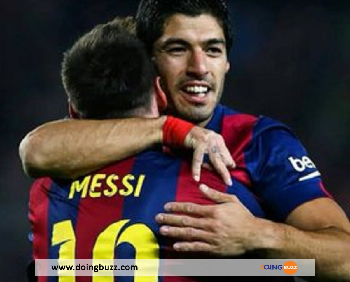 Lionel Messi Rend Un Bel Hommage À Luis Suarez !