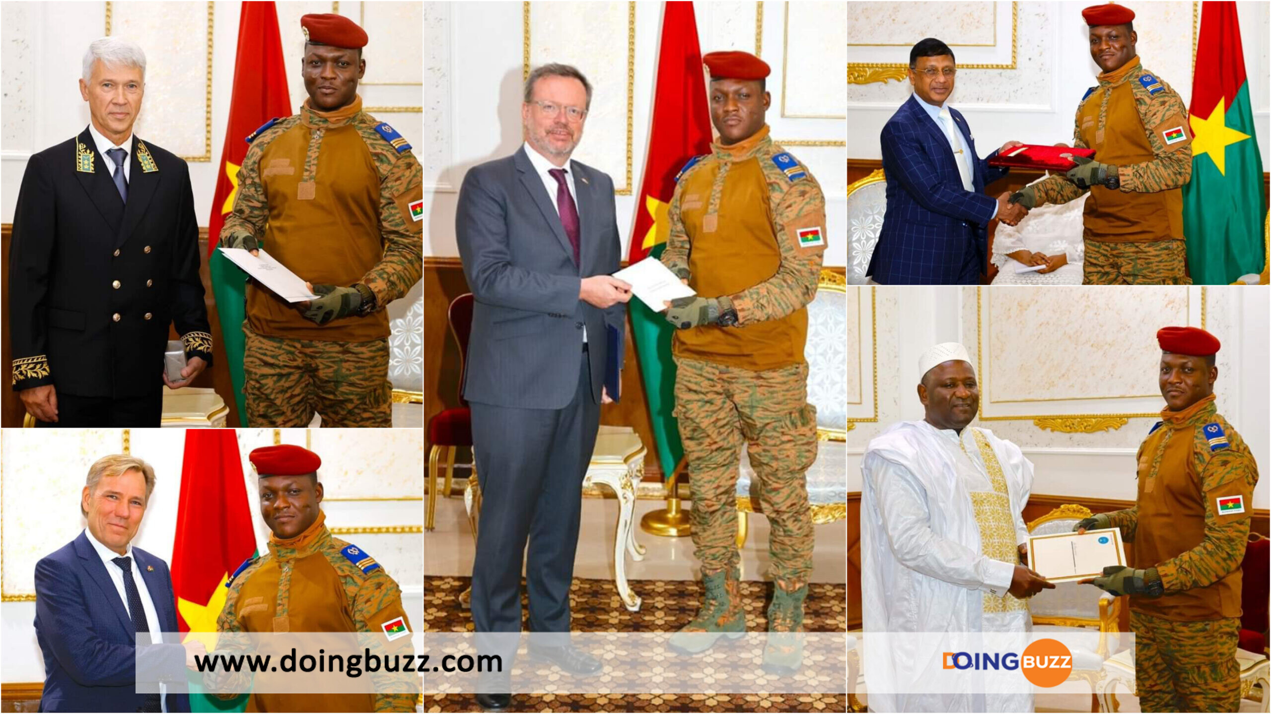 Le Mali Accueille Cinq Nouveaux Ambassadeurs