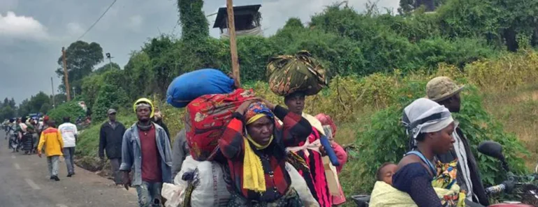 Crise Humanitaire : 250 000 Personnes Déplacées Dans L&Rsquo;Est De La Rdc En Un Mois