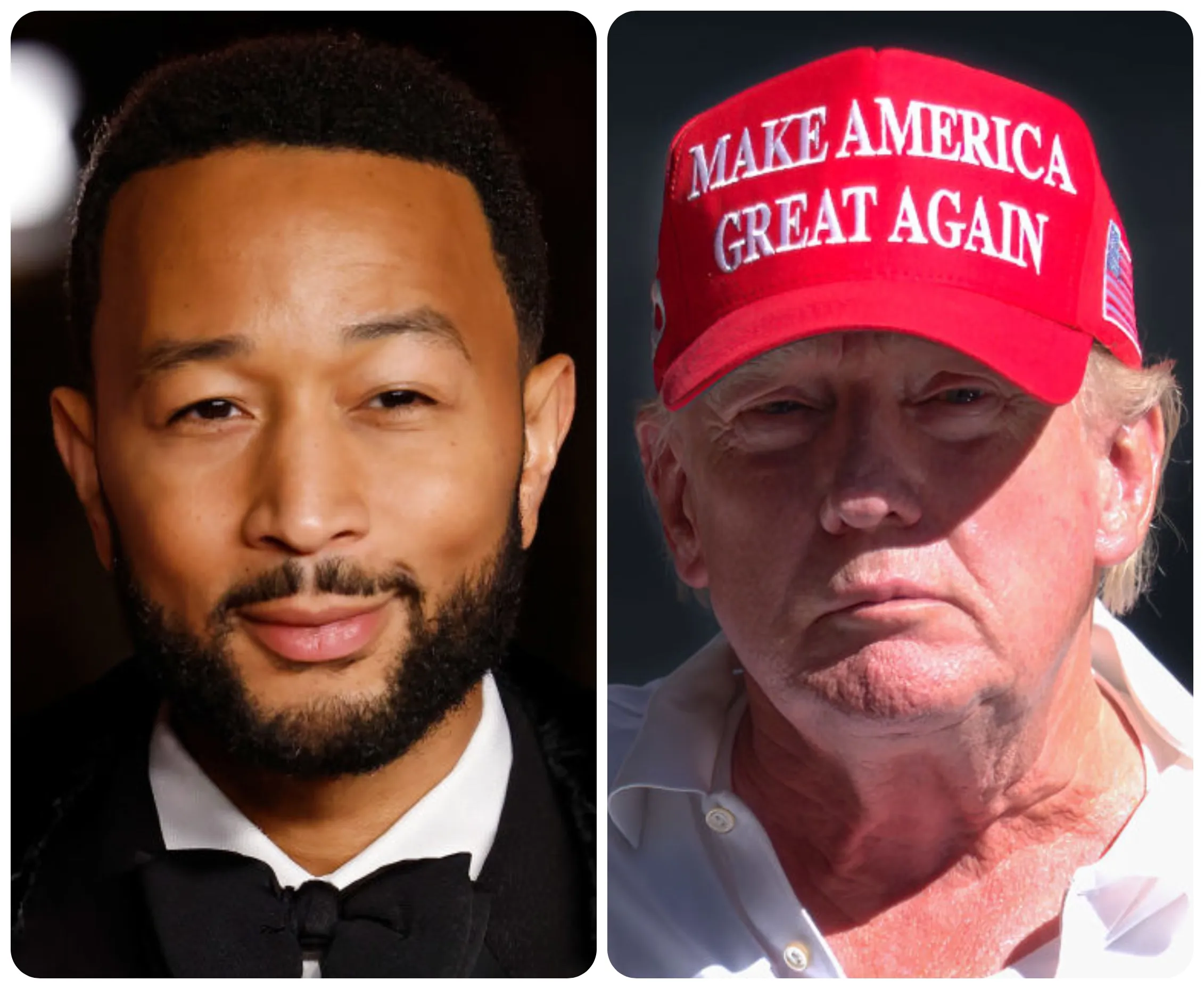 &Quot;Donald Trump Croit Que Les Noirs Sont Inférieurs&Quot;, John Legend Tacle L'Ancien Président (Video)