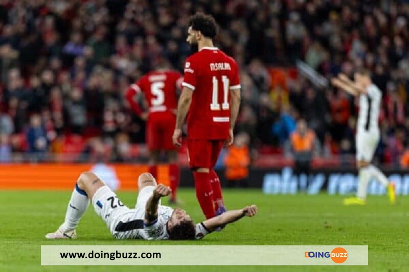 Liverpool S'Incline À Anfield En Quarts De Finale Aller, Mohamed Salah Décu !
