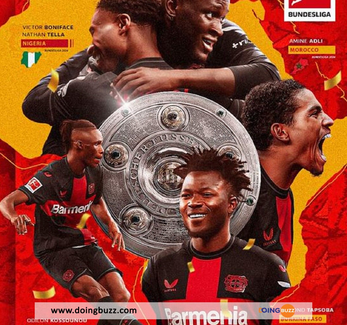 Bundesliga : Découvrez Les Trois Africains Nominés Au Poste De Meilleur Attaquant !