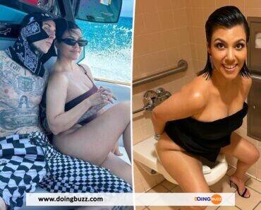 Une Photo Embarrassante De Kourtney Kardashian Assise Sur Les Toilettes A Fuité