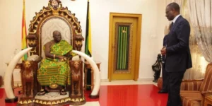 Ghana : Que Fait Tidjane Thiam Chez Osei Tutu Ii ?