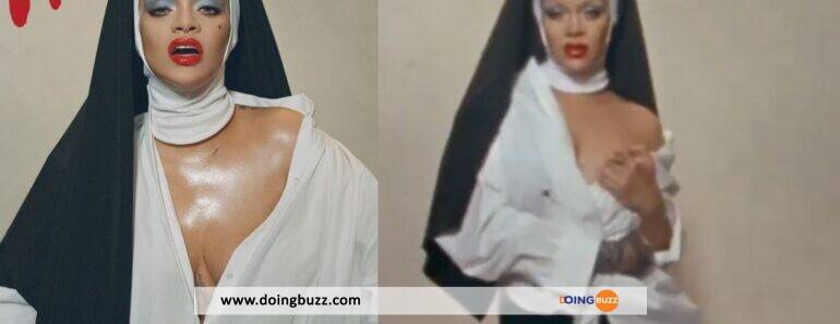 Rihanna Déguisée En Nonne Sexy : Les Catholiques Sont Fâchés (Photos)