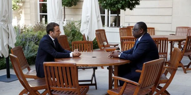 Macky Sall Macron Senegal France