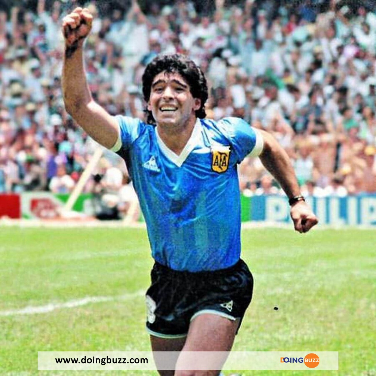 Maradona Argentina 1986 Away