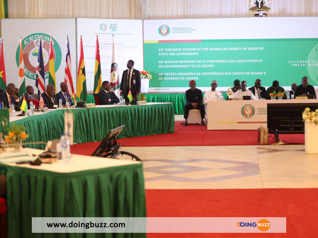 Le Parlement De La Cedeao Va Établir Un Comité De Médiation Pour Le Niger, Le Mali Et Le Burkina Faso