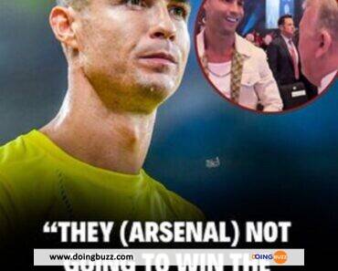 Cristiano Ronaldo : Le Message Pique Du Joueur Sur Arsenal !