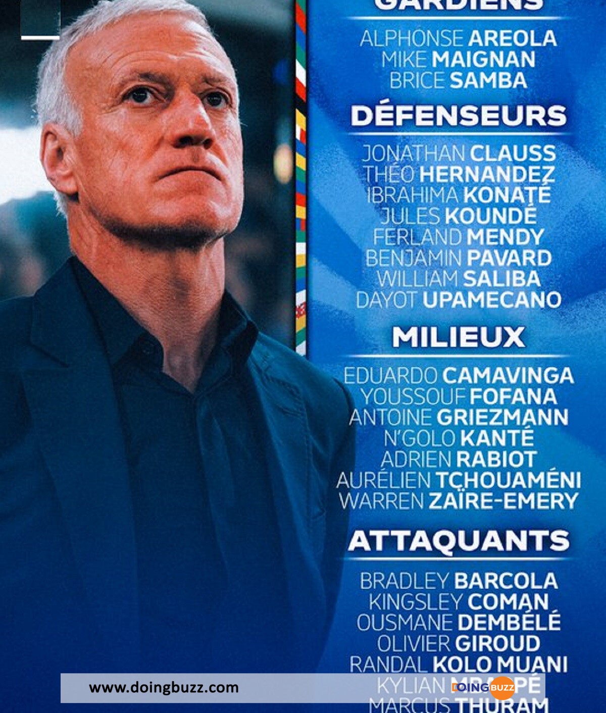 Euro 2024 : Didier Deschamps A Dévoilé La Liste Des Bleus Retenus Avec Quelques Petites Surprises !