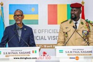 Renforcement Des Liens Entre La Guinée Et Le Rwanda : Paul Kagame En Visite À Conakry