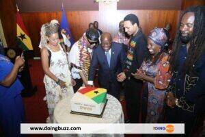 Ghana : Le Président Nana Akufo-Addo Accorde La Citoyenneté À L&Rsquo;Artiste Américain Stevie Wonder