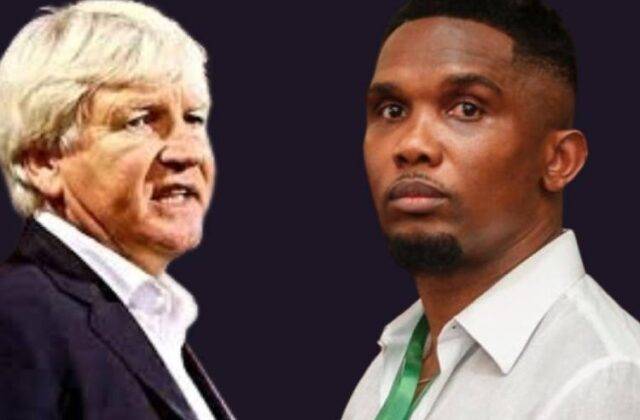 Vive Altercation Entre Samuel Eto'O Et Marc Brys Au Cameroun (Video)