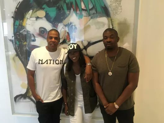 Tiwa Savage Meets Jay Z To ‘Sign Deal