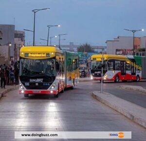 L&Rsquo;Inauguration Du Bus Rapid Transit (Brt) À Dakar: Une Révolution Des Transports Publics