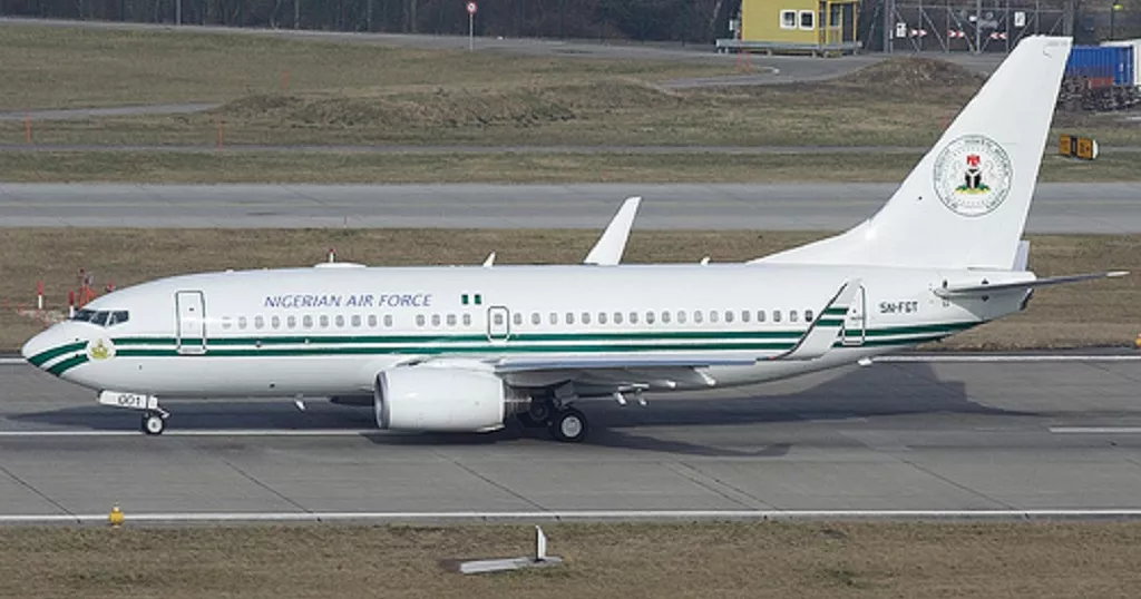 Nigeria , Avions Présidentielsv