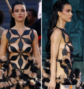 Katy Perry Presque Nμe Dans Une Robe Couvrant À Peine Sa Pudeur (Photos)