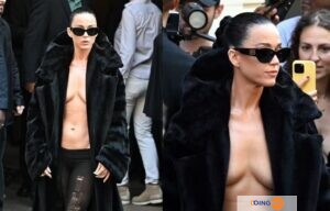 Katy Perry Sans Soutien-Gorge : La Star Scandalise À La Fashion Week De Paris (Photos)