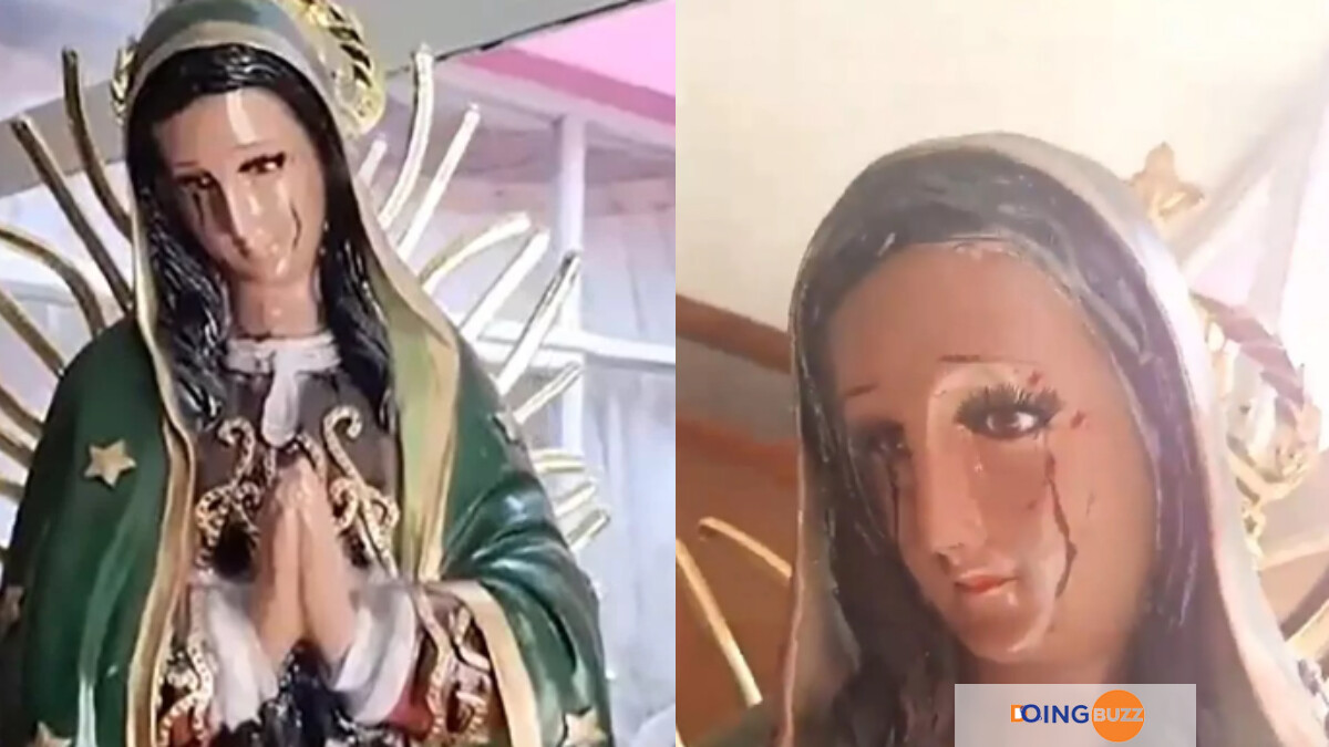 Insolite : Une Statue De La Vierge Marie « Verse Des Larmes De Sang » Au Mexique