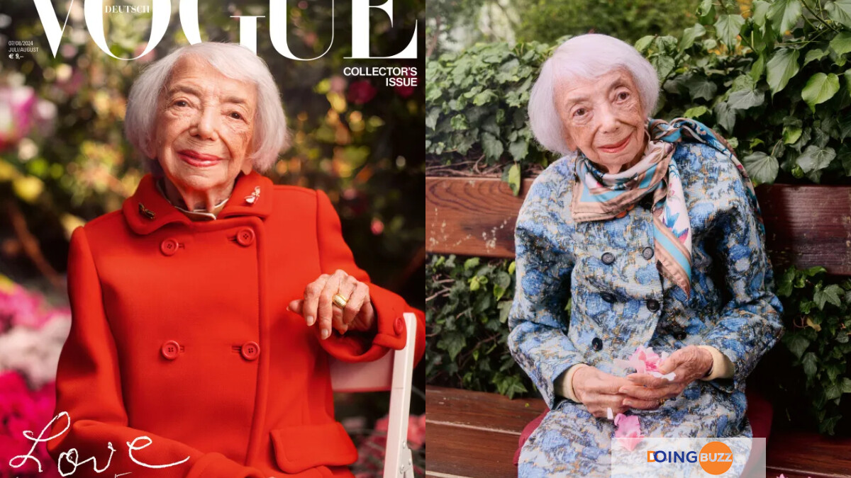 Une Survivante De Lholocauste Agee De 102 Ans Fait La Couverture De Vogue